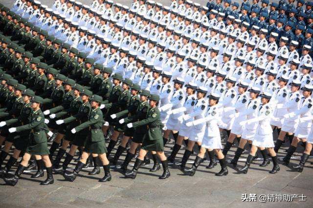 九三阅兵演练画面