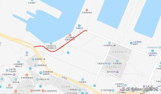 大连市疏港路属于哪个区