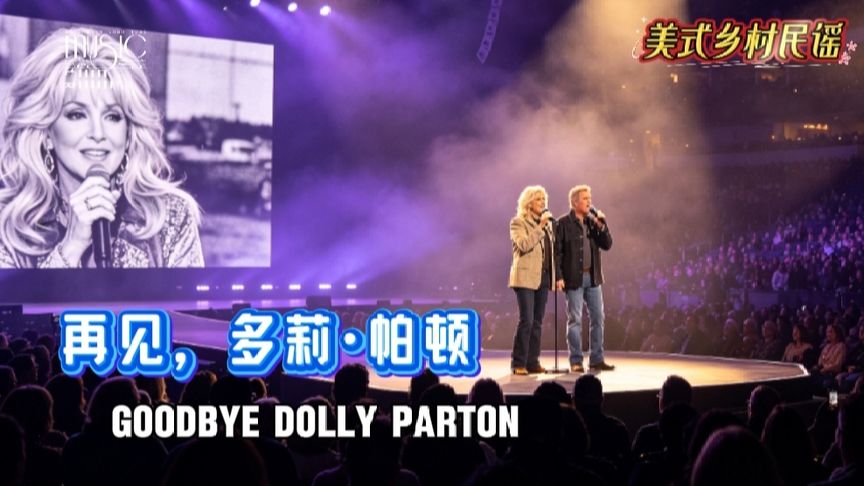 缅怀和致敬美国传奇歌手《再见,多莉·帕顿》美式乡村抒情歌曲Goodbye Dolly Parton#好歌推荐# #音乐分享#