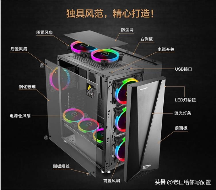 电脑配置清单及价格5000元