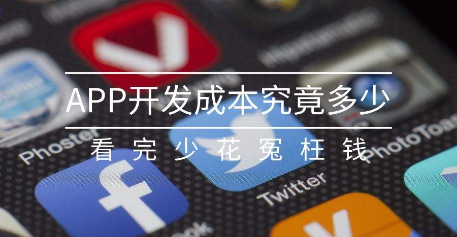 怎样降低app开发成本