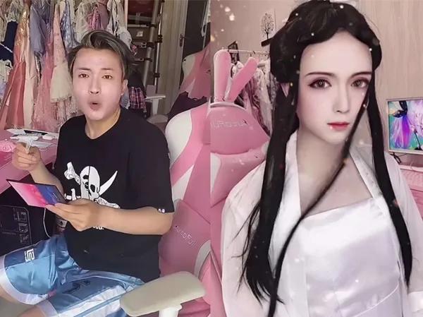男扮女装技巧化妆
