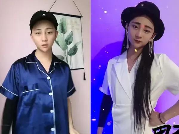 男扮女装技巧化妆
