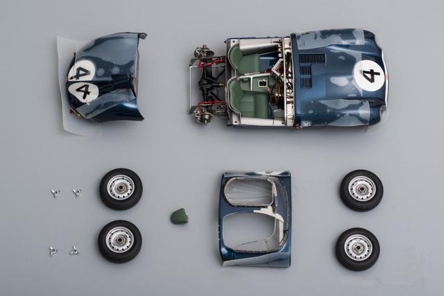 EXOTO D-Type  18  比例静态模型的巅峰之作