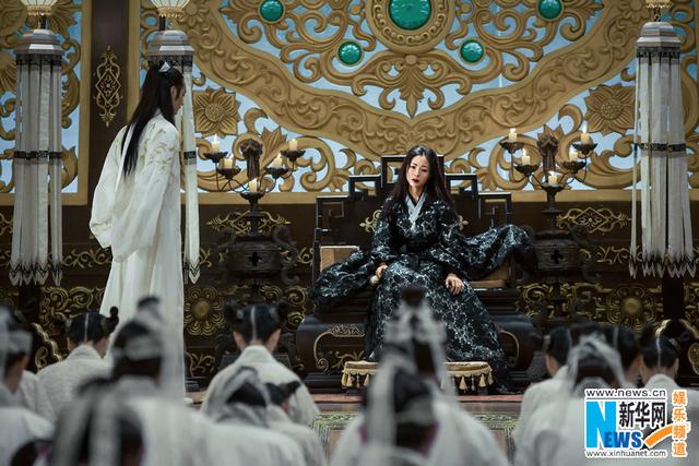 江一燕《三少爷的剑》剧照诠释“眼神杀” 爱恨都到极致