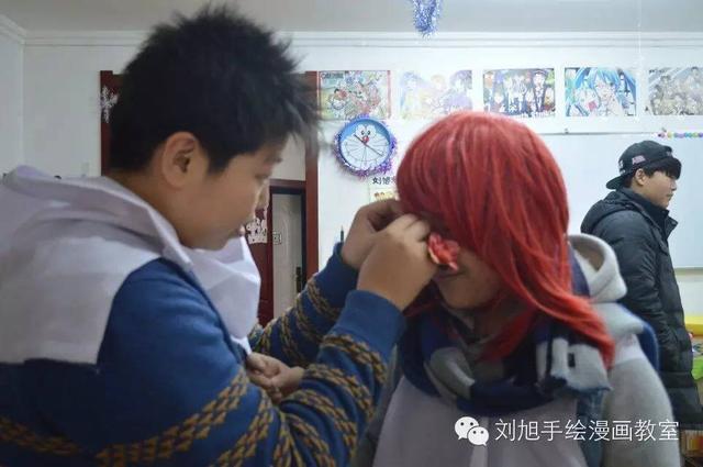 画室cosplay活动欣赏