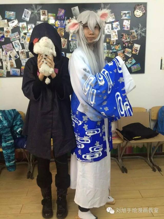 画室cosplay活动欣赏