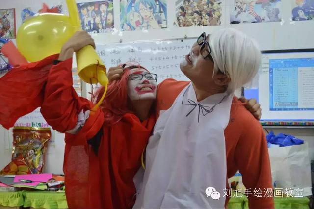 画室cosplay活动欣赏