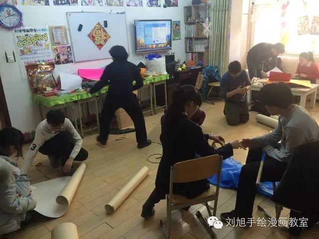 画室cosplay活动欣赏