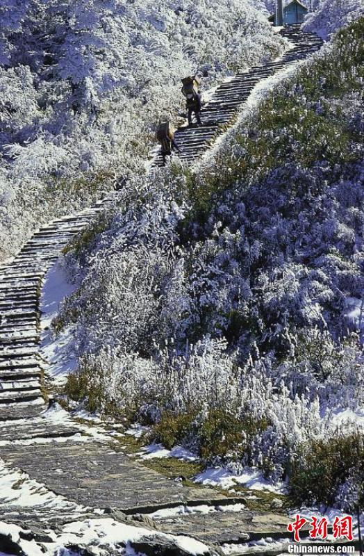 四川峨眉山风光
