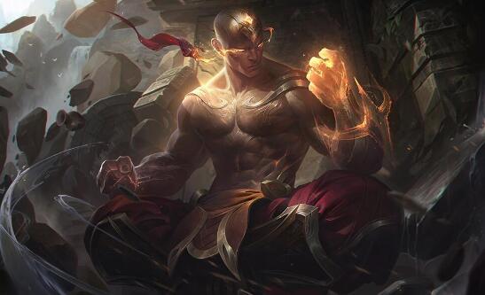 洛克王国酷酷狼（威风凛凛的盲僧竟是被火烧瞎金虾皮肤致敬哥哥张国荣）