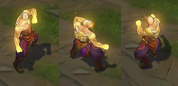 威风凛凛的盲僧竟是被火烧瞎？金虾皮肤致敬哥哥张国荣