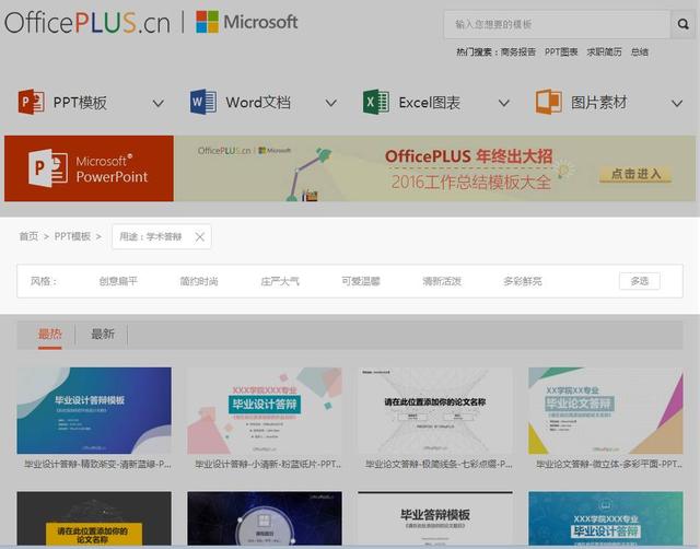 知道这8个PPT模板网站，答辩汇报永不发愁！