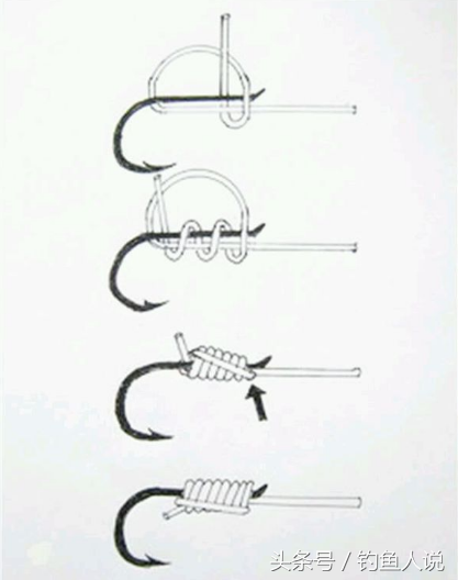 好简单！ 13种的绑鱼钩方法会1种足够用一辈子