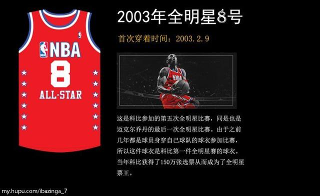 20个赛季36件球衣，他是科比！
