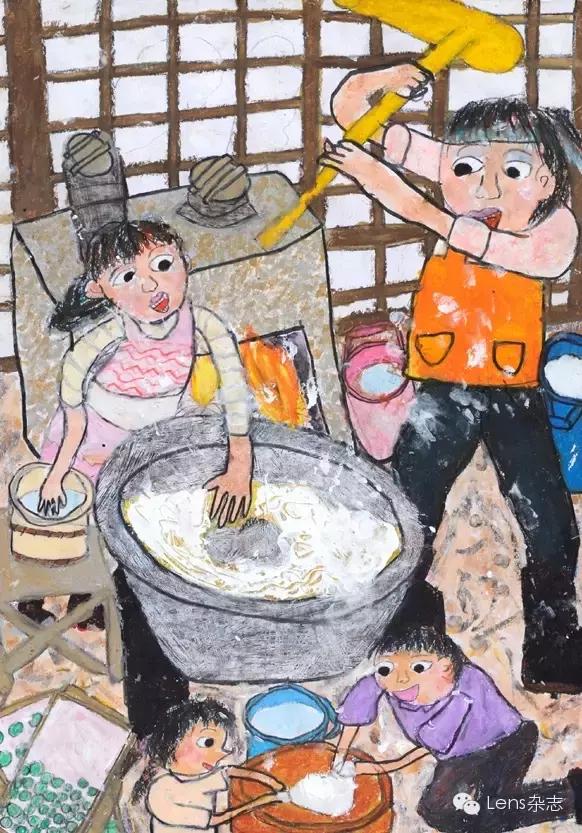 一组日本孩子的儿童画金奖分享，看完很暖