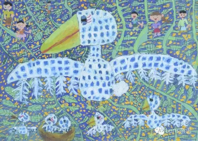 一组日本孩子的儿童画金奖分享，看完很暖