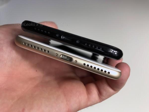 iPhone 8/iPhone 7 Plus对比 持握感舒适