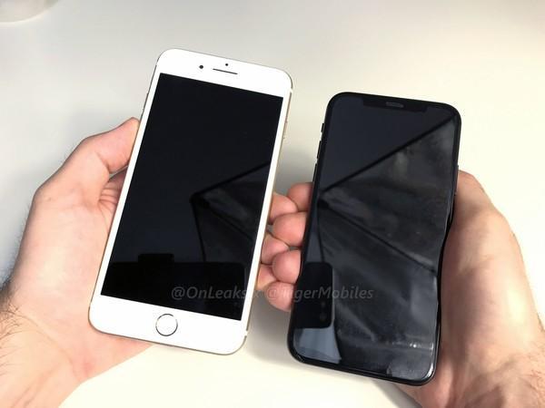 iPhone 8/iPhone 7 Plus对比 持握感舒适