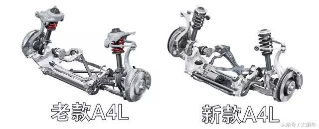 奥迪A4L依旧成本优化，底盘“铝换钢”，渗油在继续