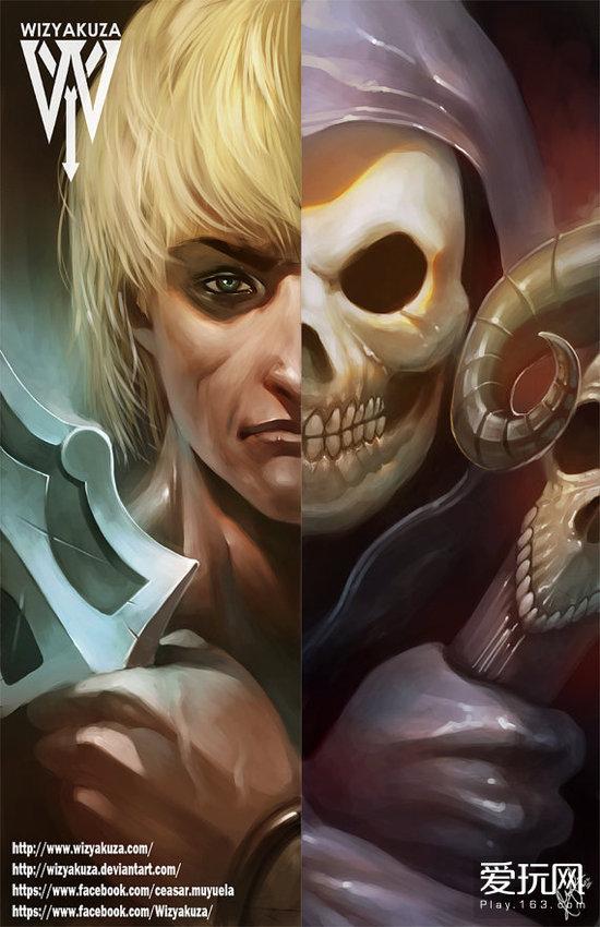 最酷炫的变脸:国外神人创作变身英雄“半颜”艺术