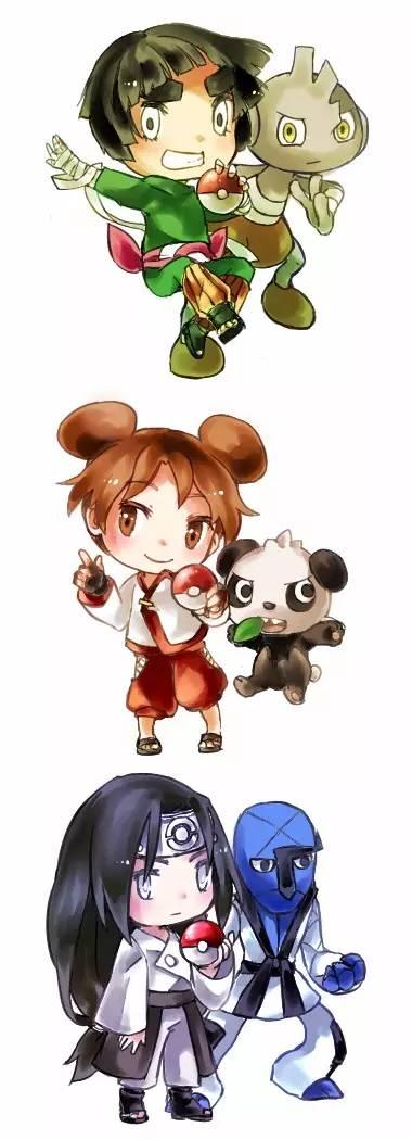 火影×口袋妖怪，毫无违和感萌炸裂！