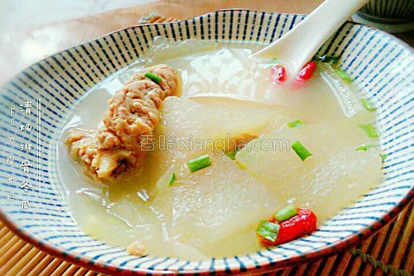 清炖排骨冬瓜的做法（清炖排骨冬瓜）