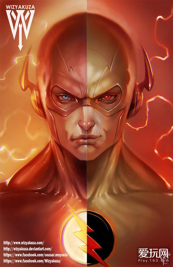 最酷炫的变脸:国外神人创作变身英雄“半颜”艺术