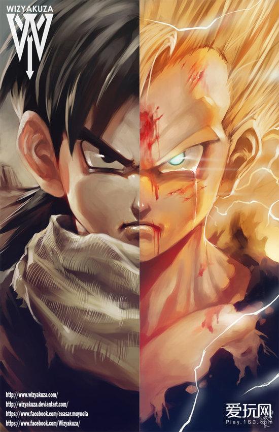 最酷炫的变脸：国外神人创作变身英雄“半颜”艺术