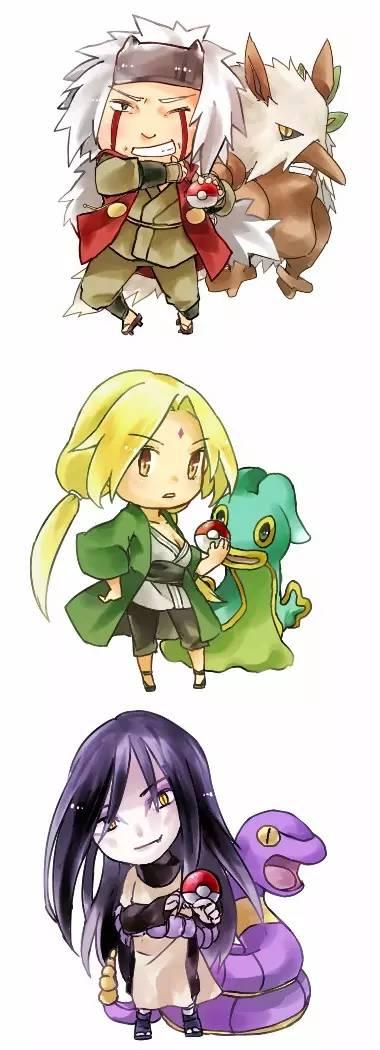 火影×口袋妖怪，毫无违和感萌炸裂！