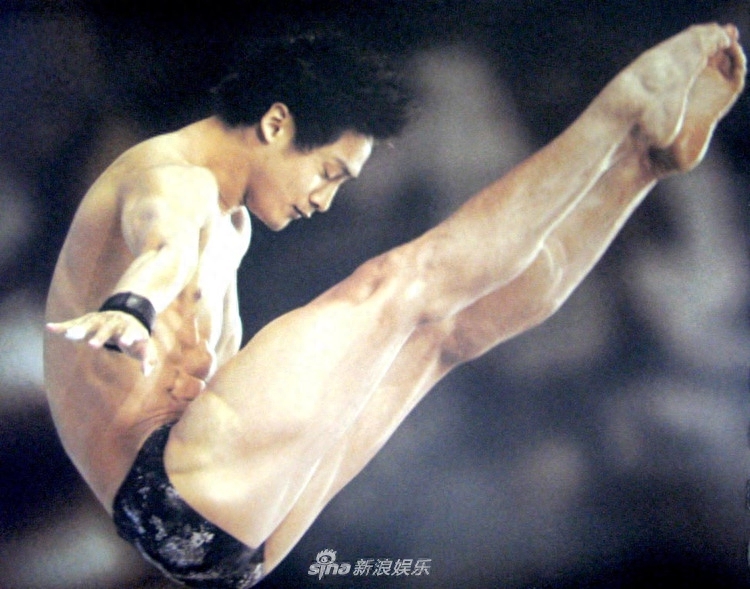 田亮复出印度洋跳海 奥运冠军萌翻全场