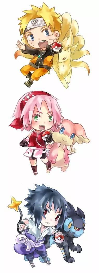 妖精pk火影游戏（火影×口袋妖怪）