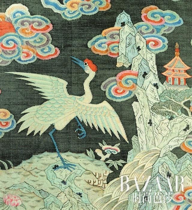 中国服饰专栏|范冰冰穿过的中国鹤，到底象征着什么？