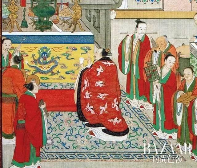 中国服饰专栏|范冰冰穿过的中国鹤，到底象征着什么？