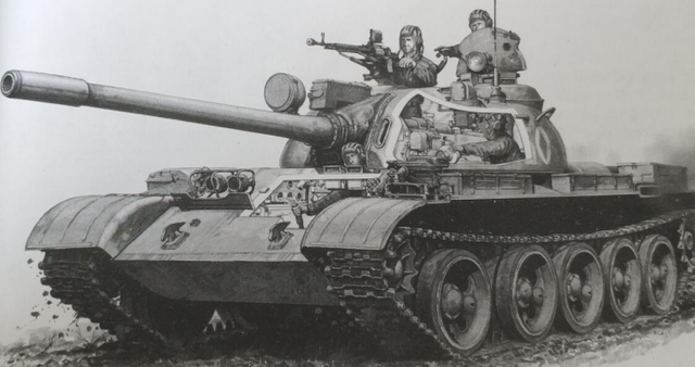 别看T-54和T-55长得一样，两者可不是一回事，专门打核大战的坦克