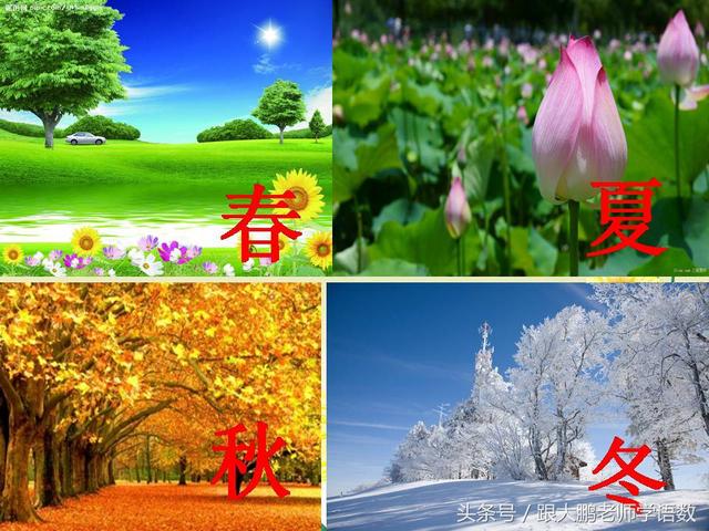 部编版一年级语文上册课文第一课：秋天