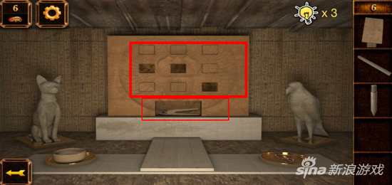 密室逃脱逃出阴森神庙2 第6关图文通关攻略