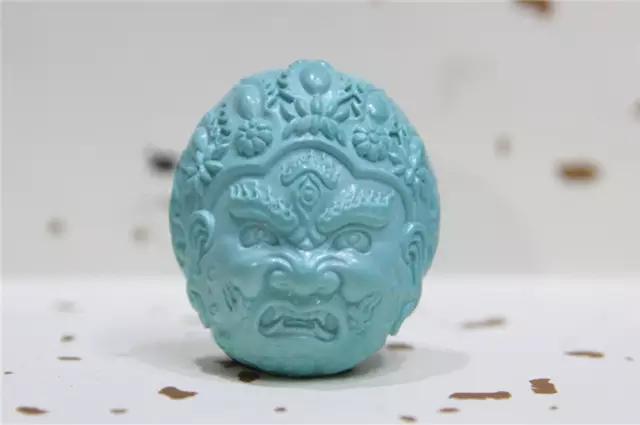 精品汇|雕件欣赏——绿松石黑天