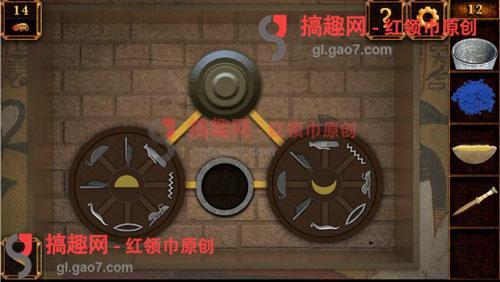 鬼屋越狱密室逃脱系列2第12关攻略 逃出神庙第12关攻略