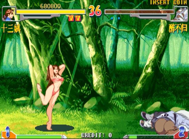 街机游戏最难获得的隐藏人物，即使秘籍正确也选不出来