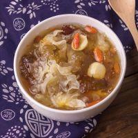 花胶桃胶银耳糖水 花胶煲桃胶糖水