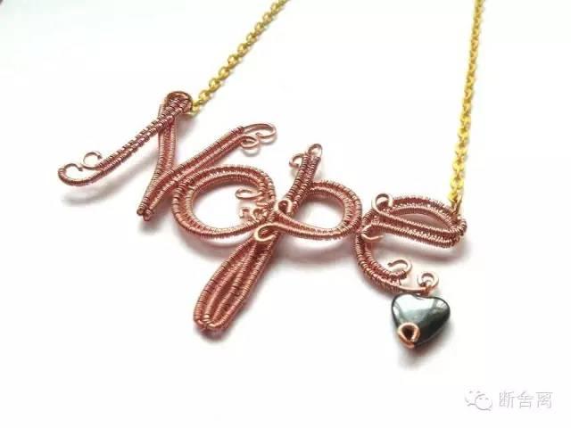 10款相当独特的创意绕线首饰｜舍衣二次设计