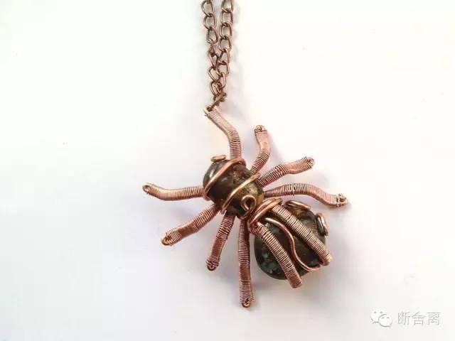 10款相当独特的创意绕线首饰｜舍衣二次设计