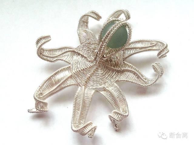 10款相当独特的创意绕线首饰｜舍衣二次设计