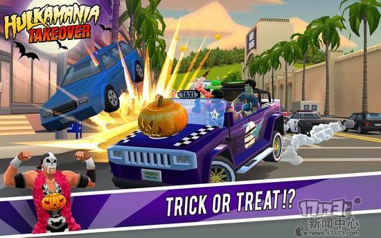 五一塞车咋办?撞出条路来!塞车路上玩赛车游戏