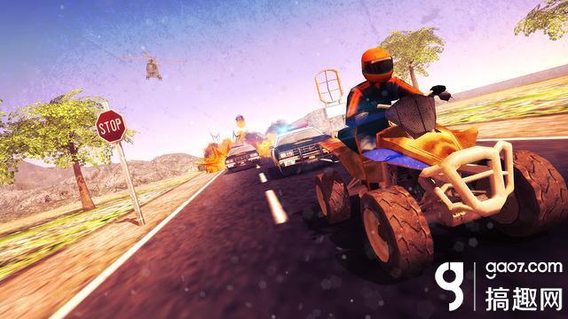 越野车VS警察无限金币存档 Bandit Quad Bike vs Cops破解存档