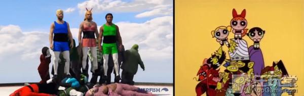 童年崩坏！玩家打造GTA版《飛天小女警》