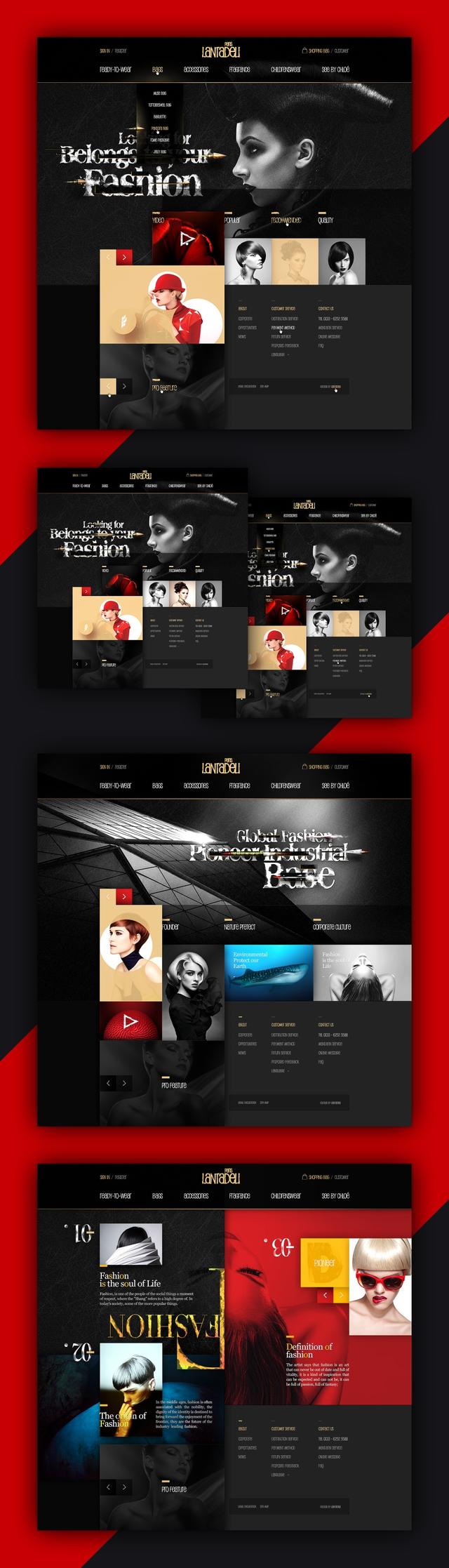 网页设计灵感提升版