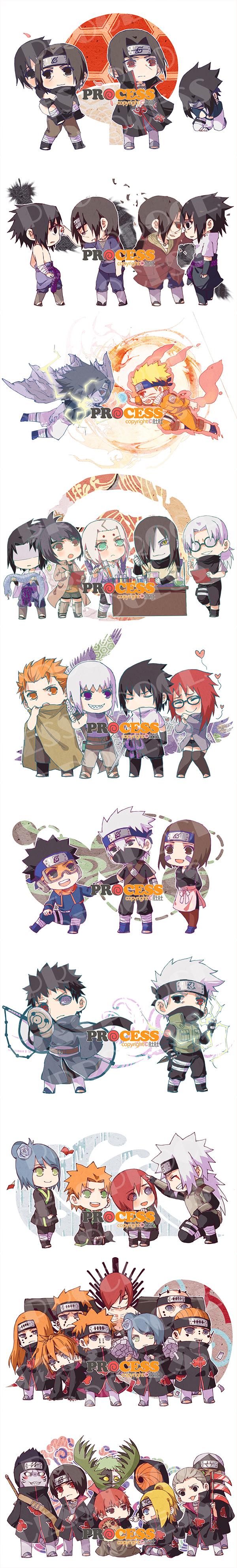 火影忍者全员Q版！满满都是回忆！