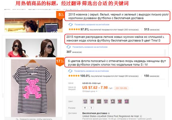 速卖通宝贝标题怎么写?速卖通标题关键词怎么找?